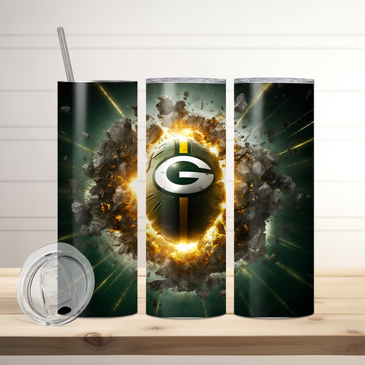 Green Bay Packers | Football Inspired Tumbler
