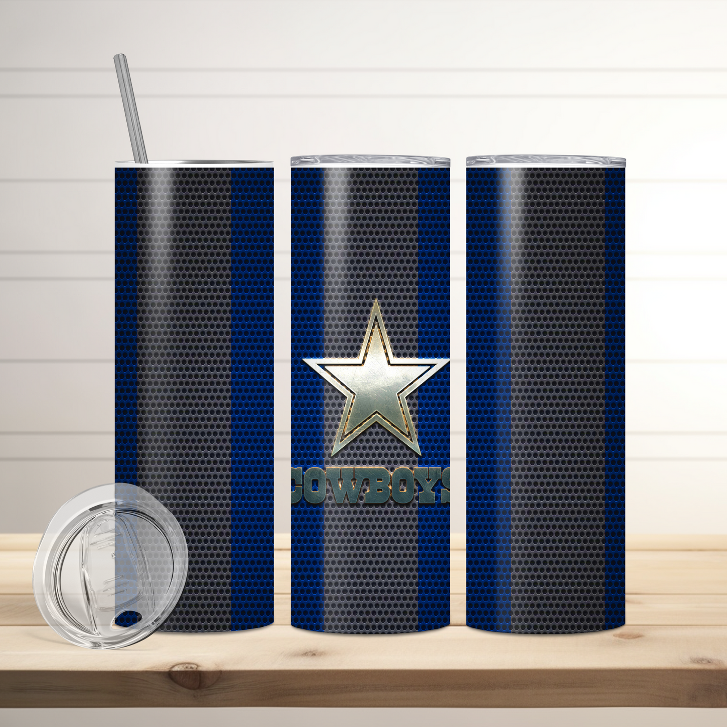 Dallas Cowboys Football Inspired Tumbler