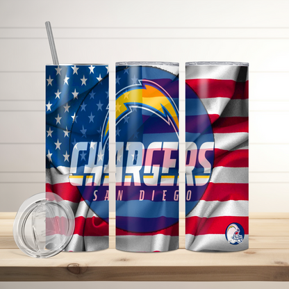 Los Angeles Chargers | Football Inspired Tumbler