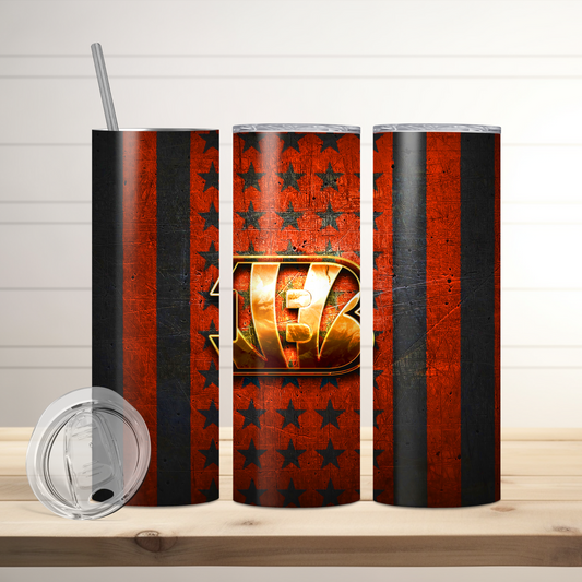 Cincinnati Bengals | Football Inspired Tumbler