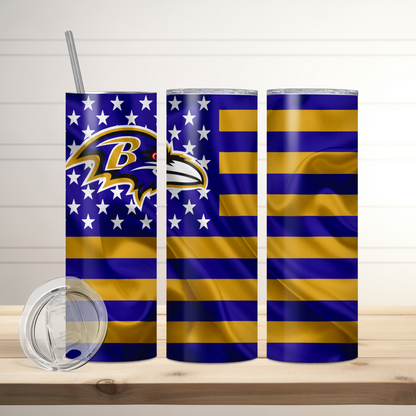 Baltimore Ravens | Football Inspired Tumbler