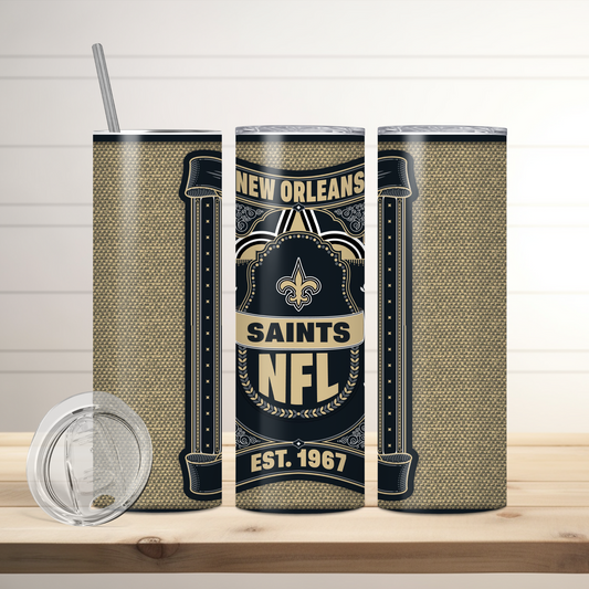 New Orleans Saints | Football Inspired Tumbler