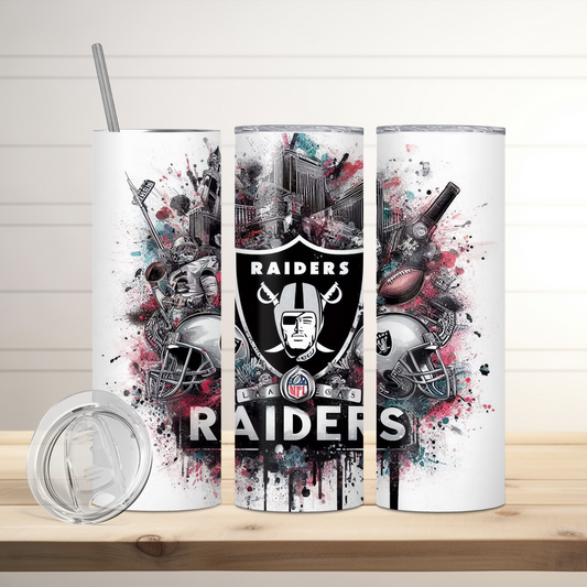 Oakland Raiders | Football Inspired Tumbler