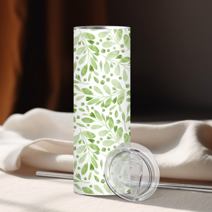 Spring Floral | 20oz Skinny | Full Design Skinny Tumbler | 2025 Spring Collection