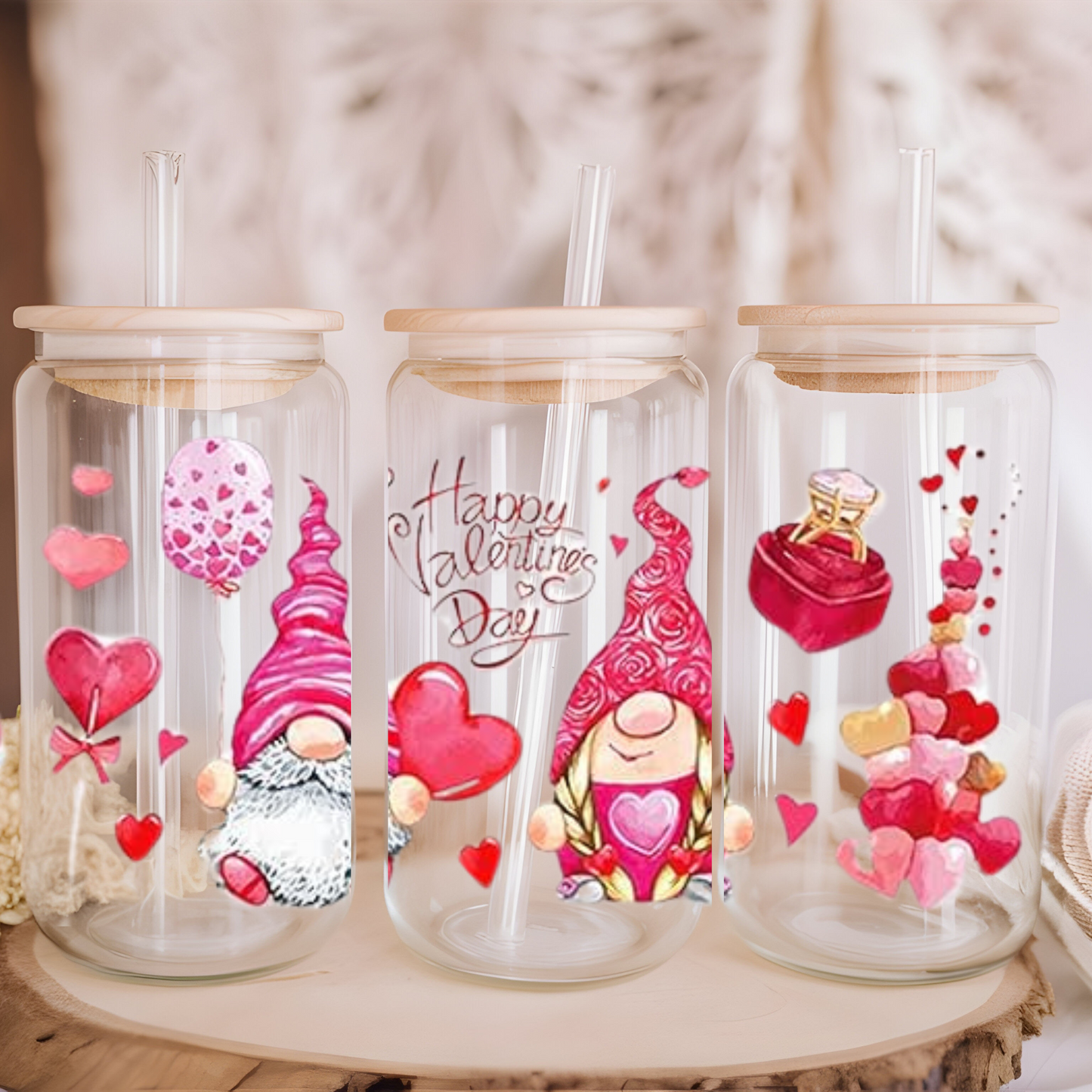 Libbey Glass Cup | Valentines Day