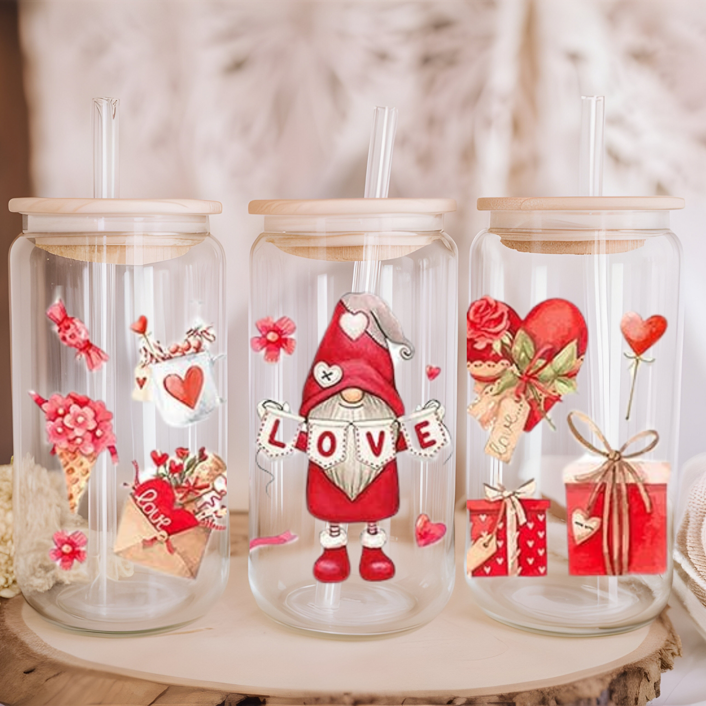 Libbey Glass Cup | Valentines Day