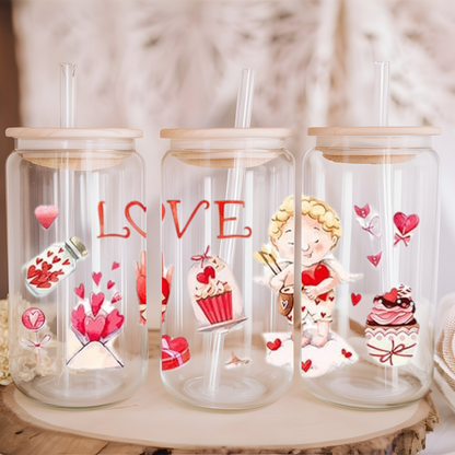 Libbey Glass Cup | Valentines Day