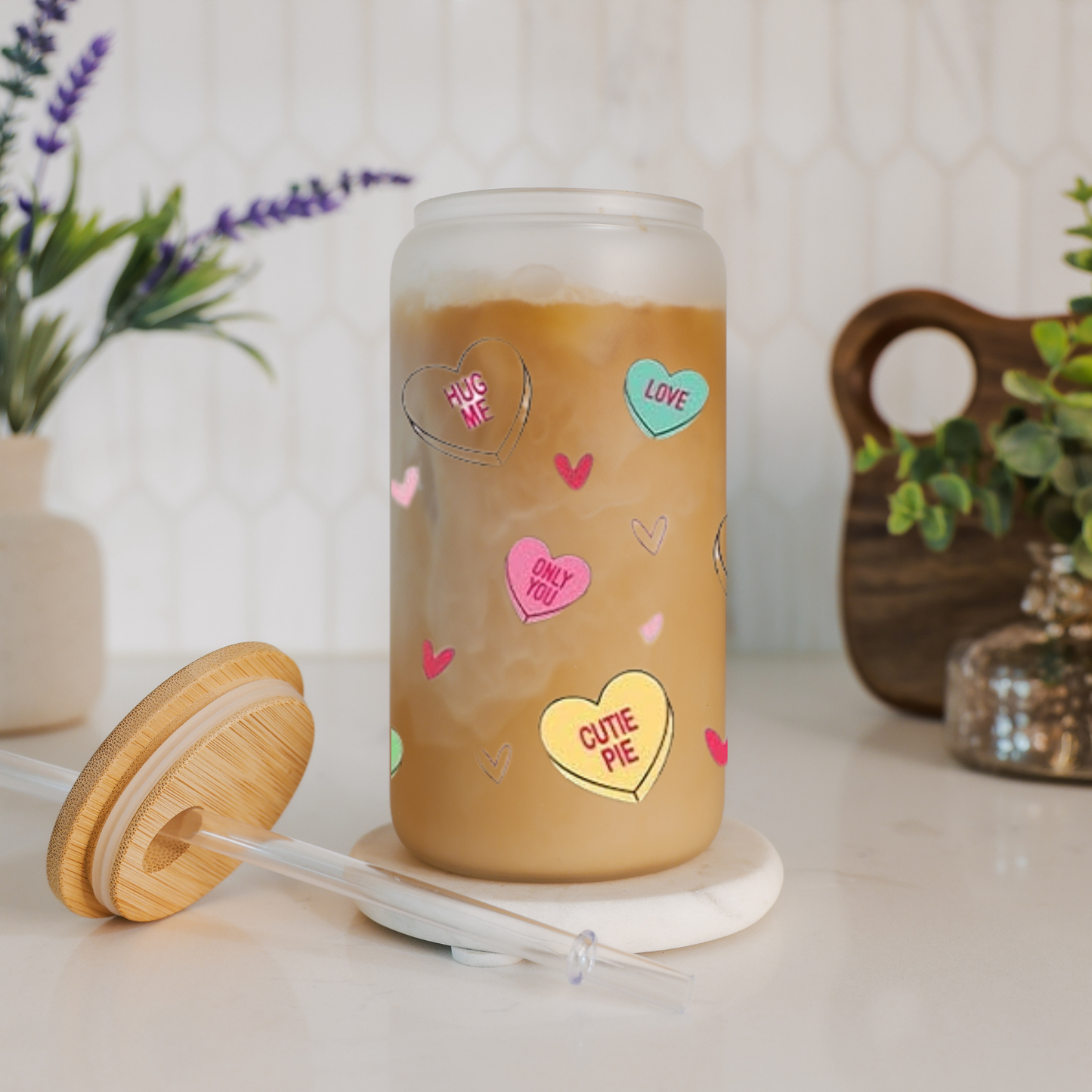 Libbey Glass Cup | Valentines Day