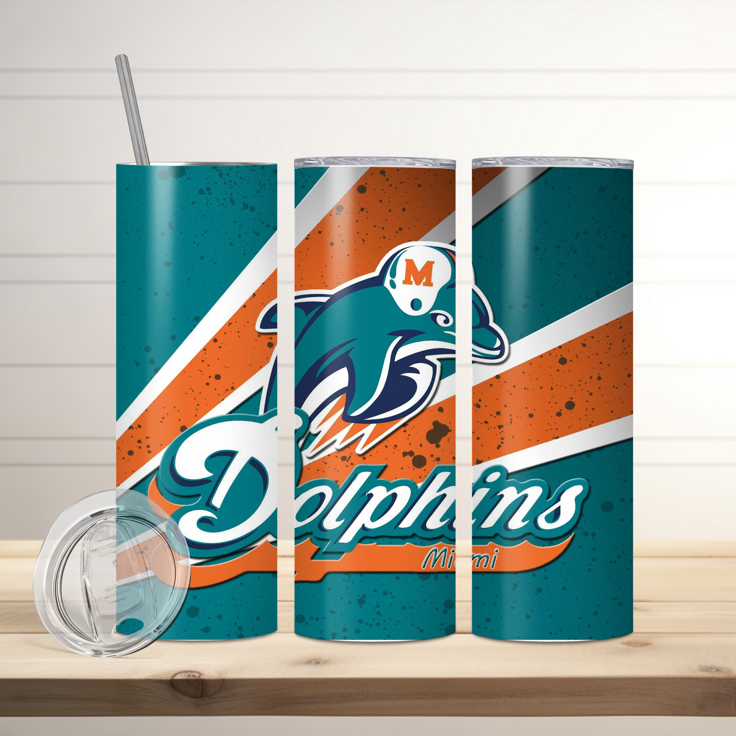 Miami Dolphins | Football Inspired Tumbler