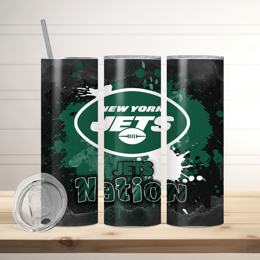New York Jets | Football Inspired Tumbler