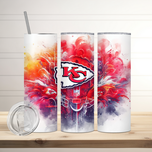 Kansas City Chiefs | Football Inspired Tumbler