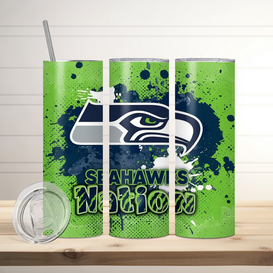 Seattle Seahawks | Football Inspired Tumbler