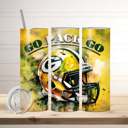 Green Bay Packers | Football Inspired Tumbler