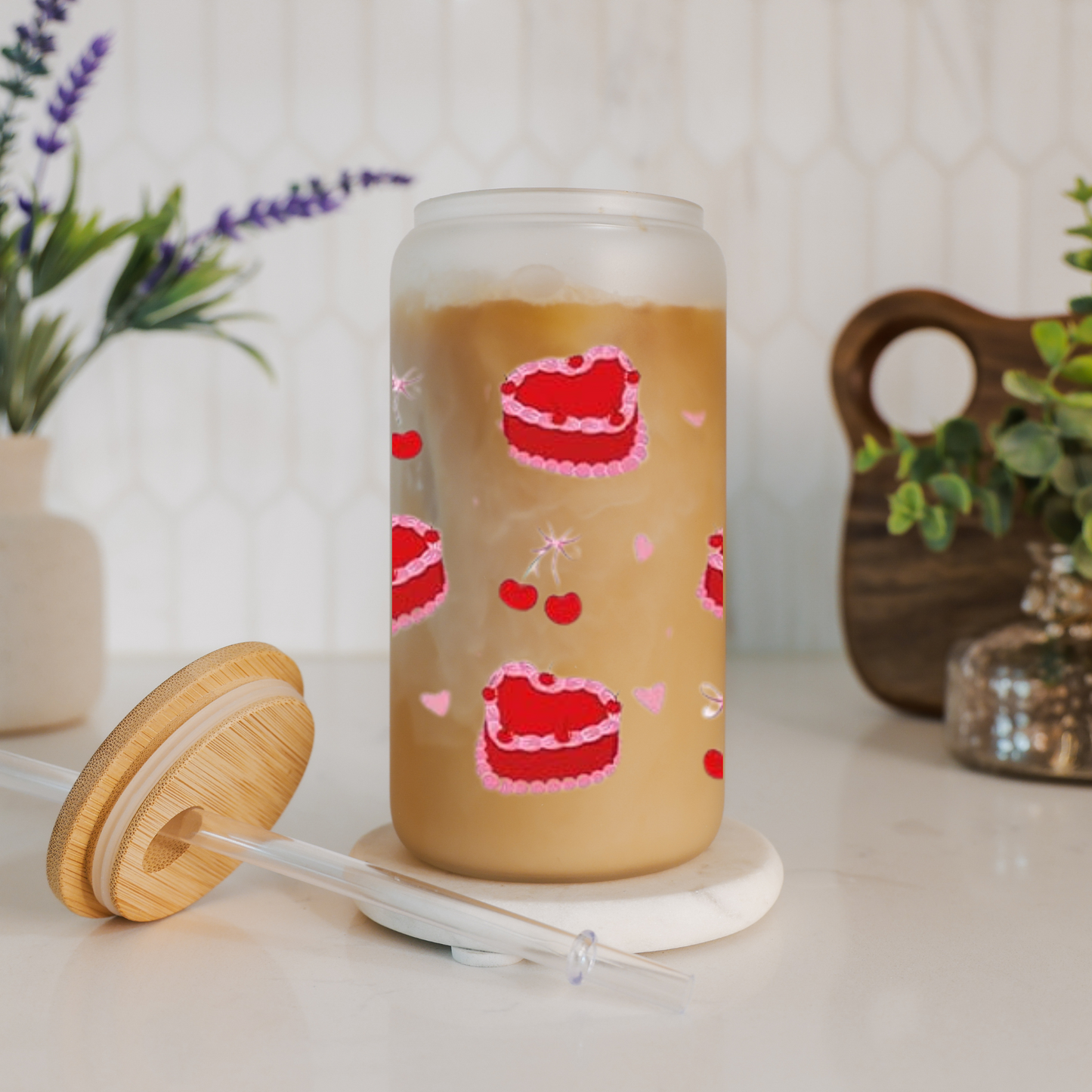 Libbey Glass Cup | Valentines Day