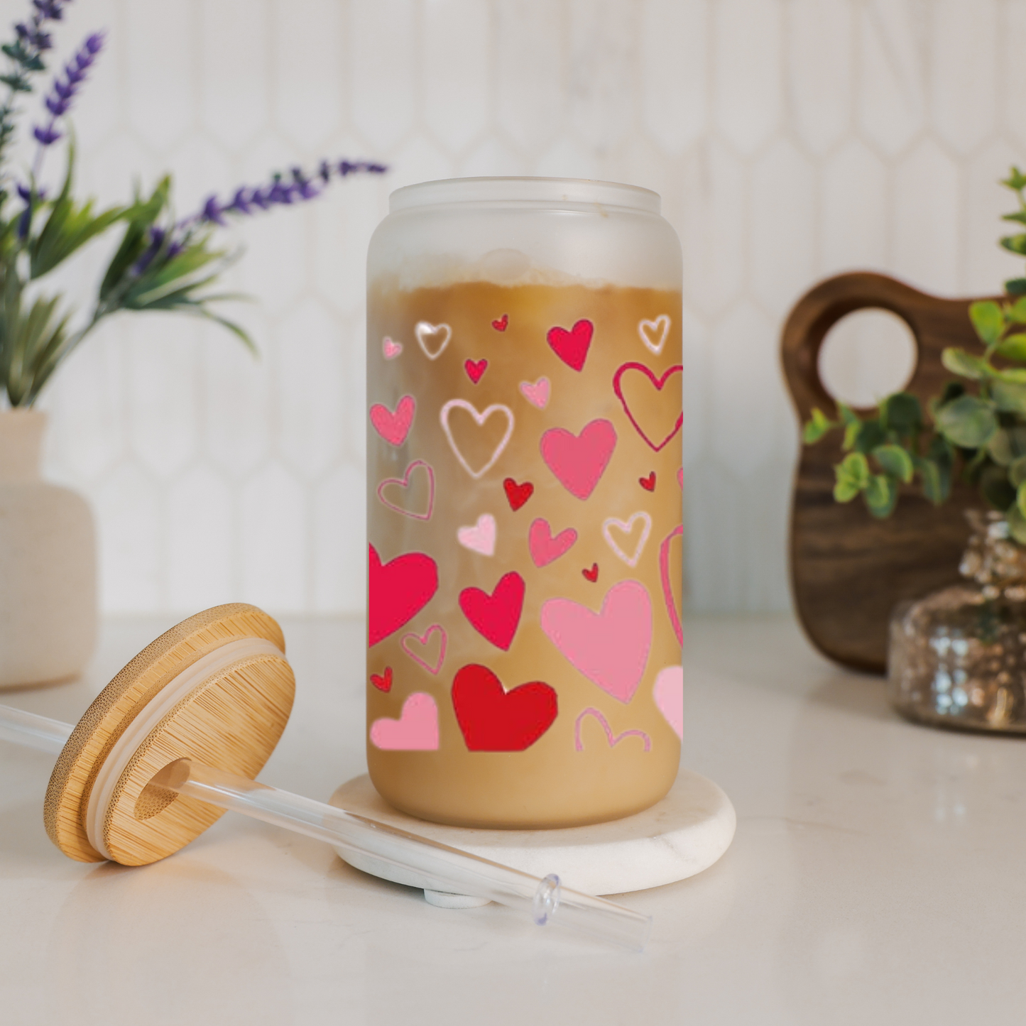 Libbey Glass Cup | Valentines Day