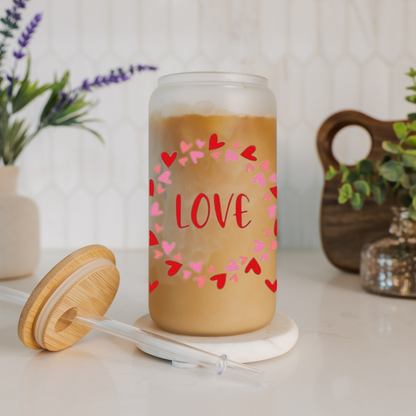 Libbey Glass Cup | Valentines Day