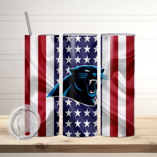 Carolina Panthers | Football Inspired Tumbler