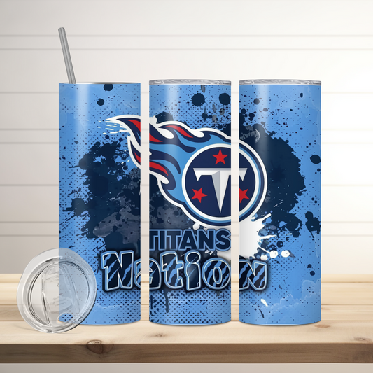 Tennessee Titans | Football Inspired Tumbler