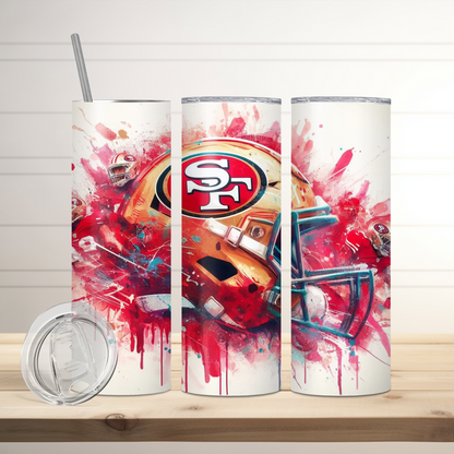 San Francisco 49ers | Football Inspired Tumbler