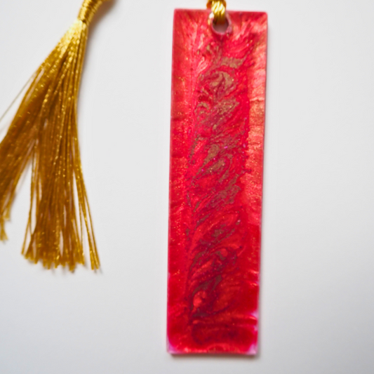 Marble Style Bookmark | Premade Bookmark