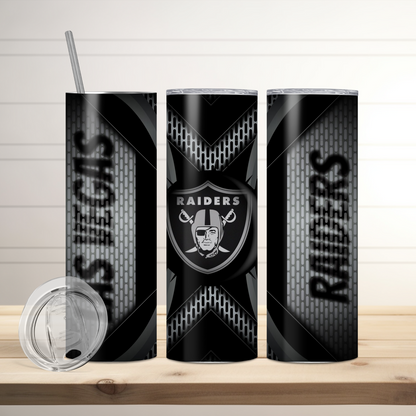 Oakland Raiders | Football Inspired Tumbler