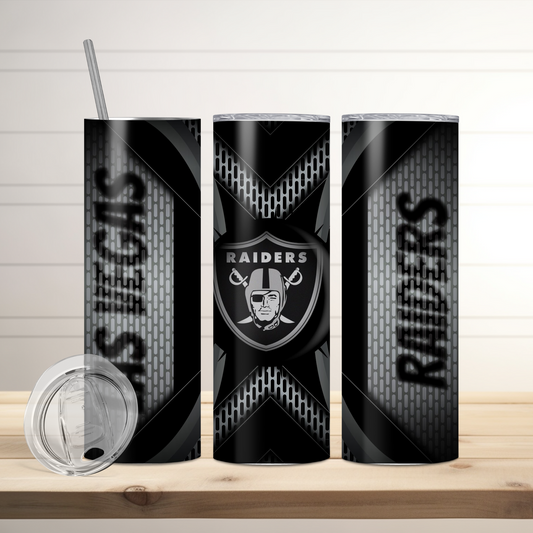 Oakland Raiders | Football Inspired Tumbler