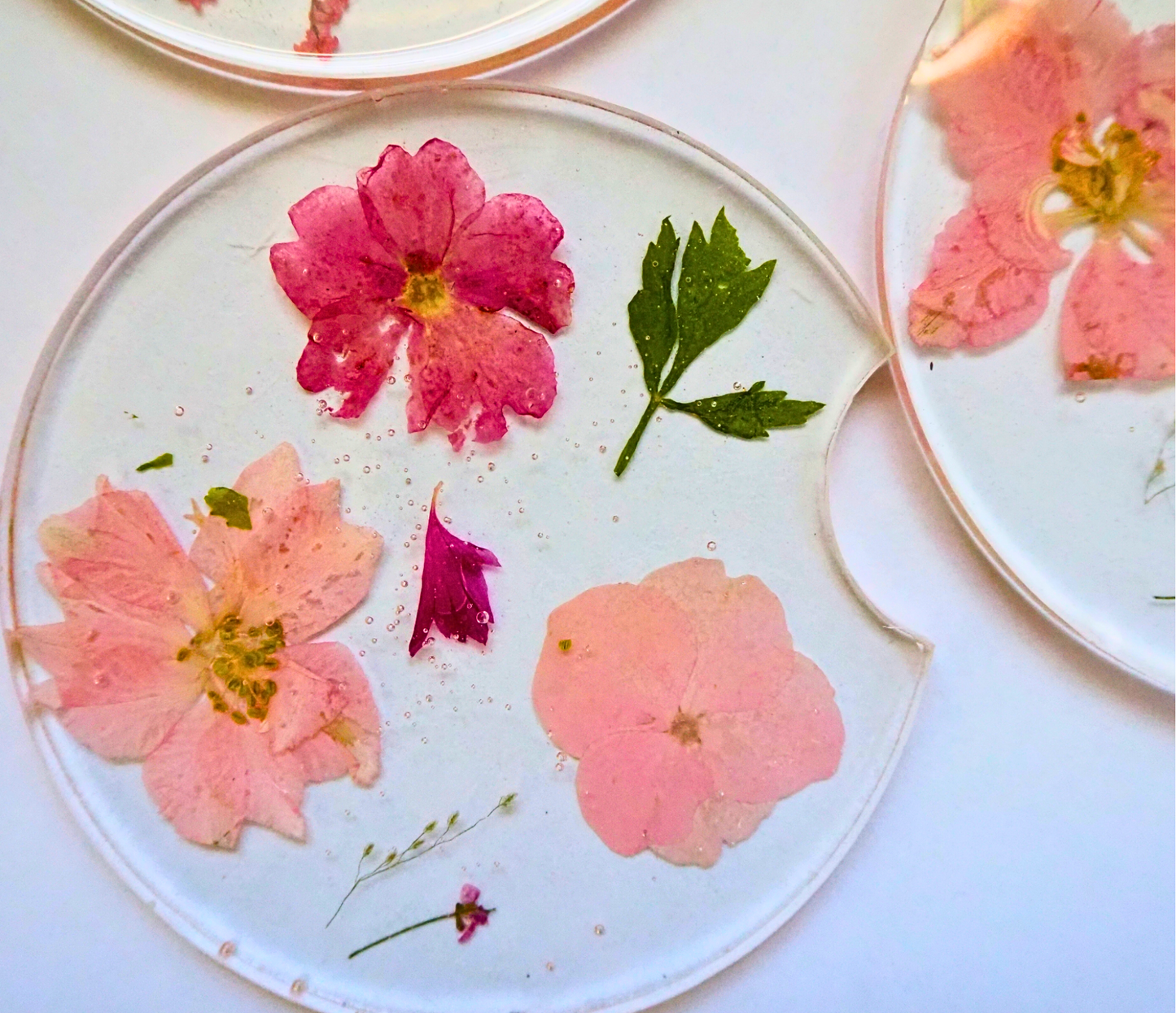 Floral Car Coasters
