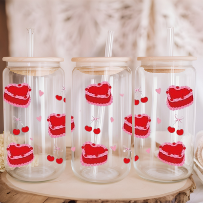 Libbey Glass Cup | Valentines Day