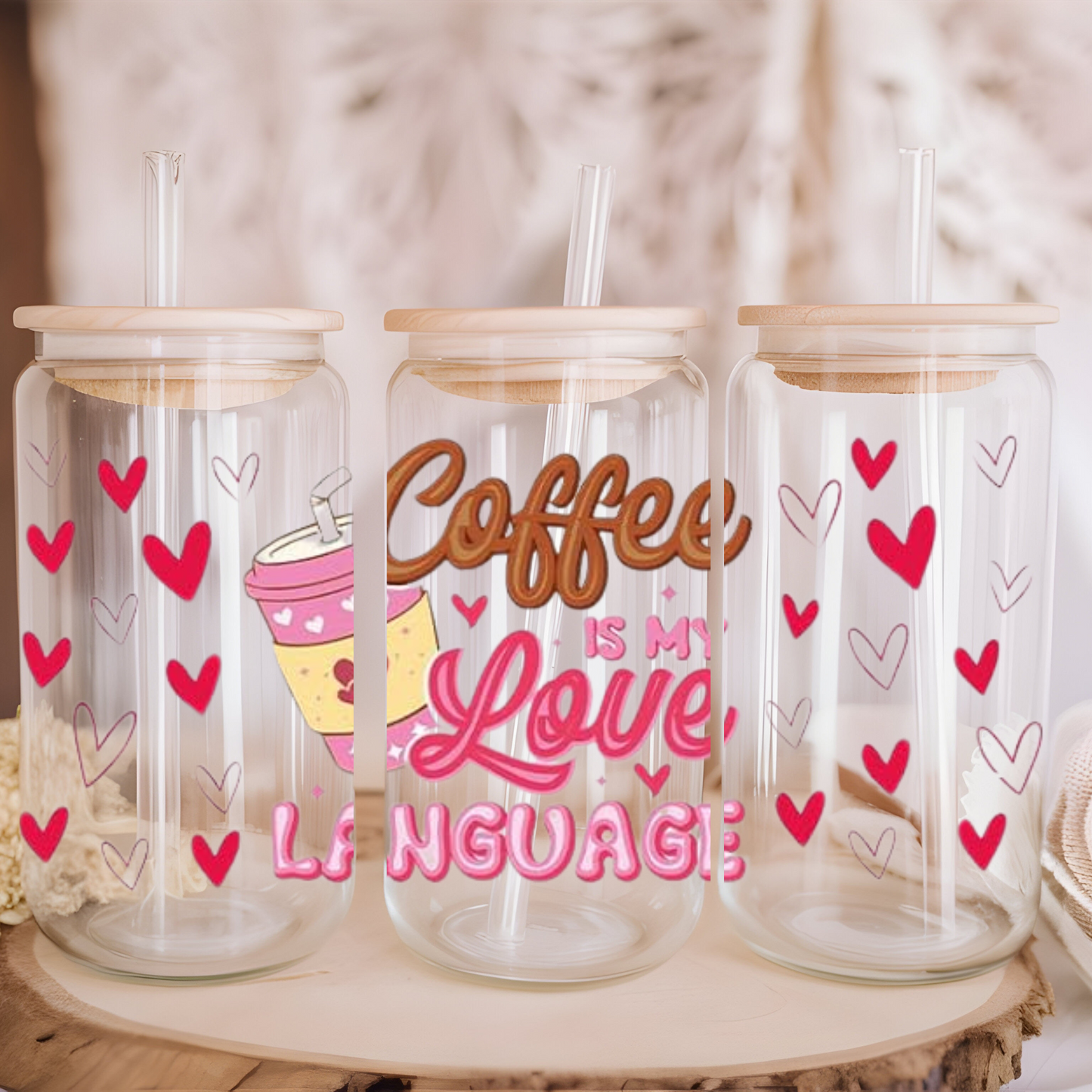 Libbey Glass Cup | Valentines Day