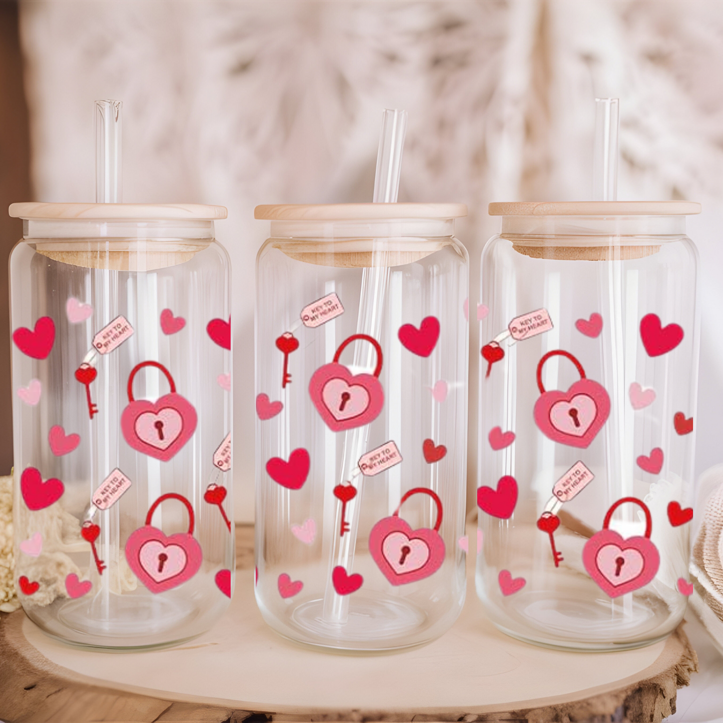 Libbey Glass Cup | Valentines Day