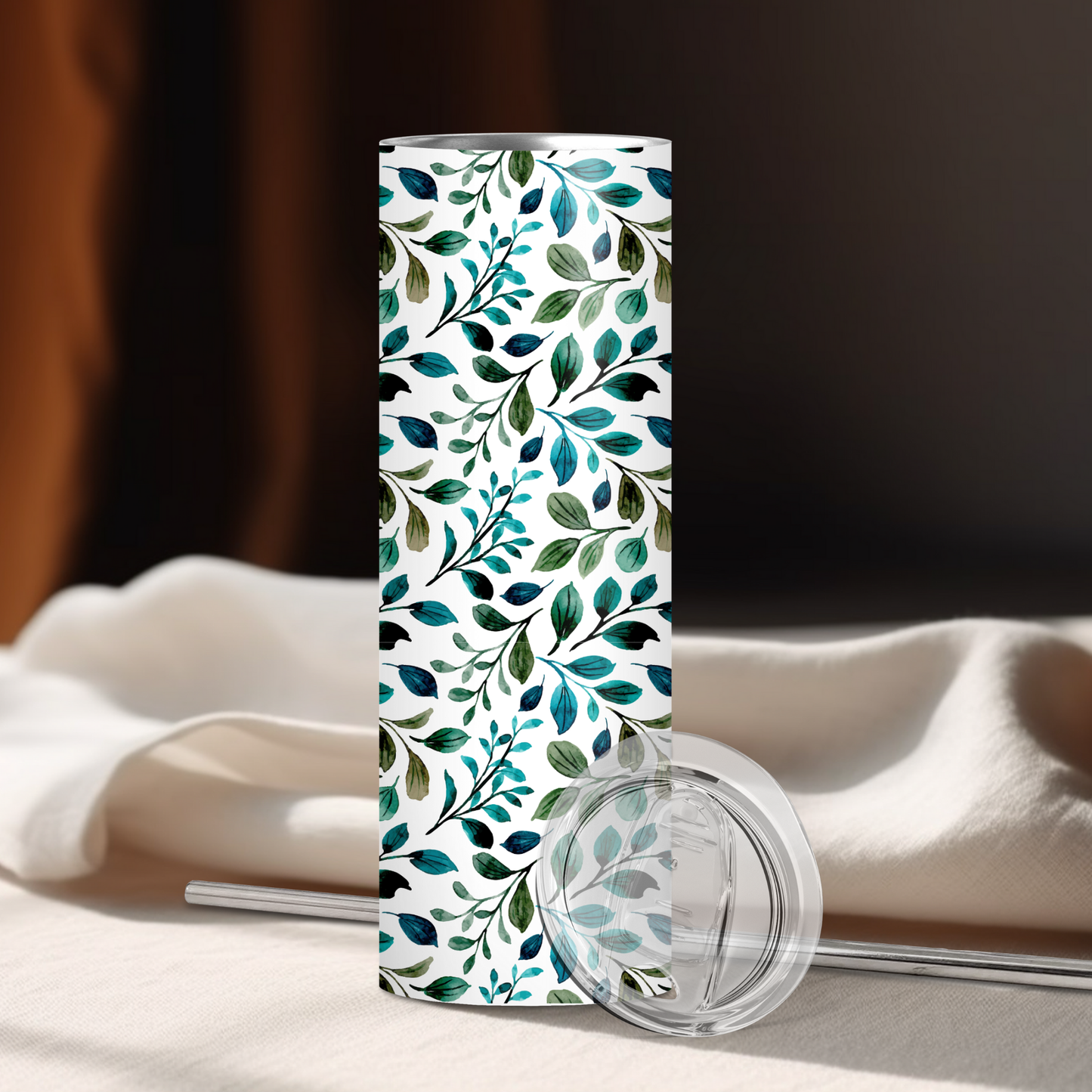 Spring Floral | 20oz Skinny | Full Design Skinny Tumbler | 2025 Spring Collection