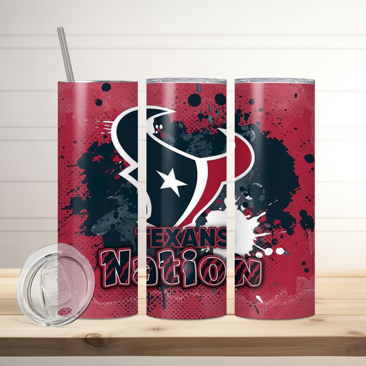 Houston Texans | Football Inspired Tumbler