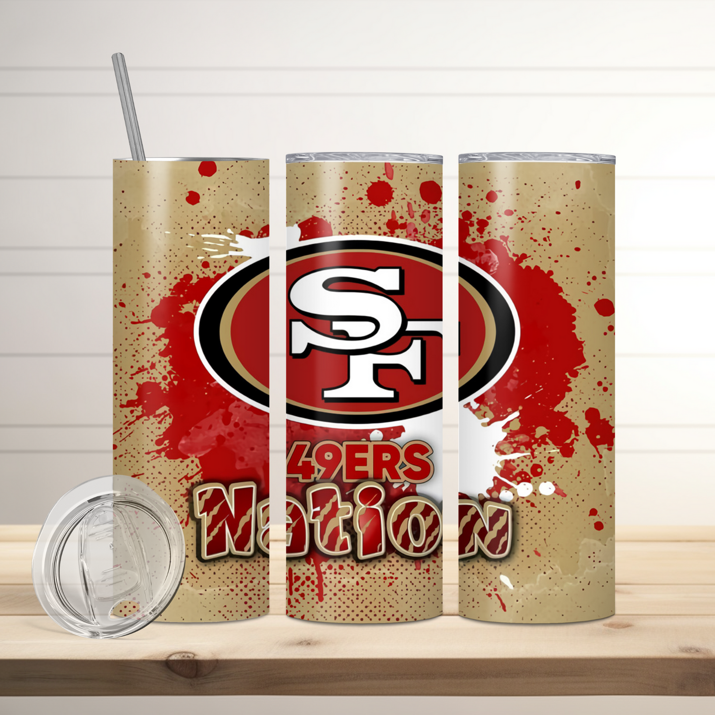 San Francisco 49ers | Football Inspired Tumbler