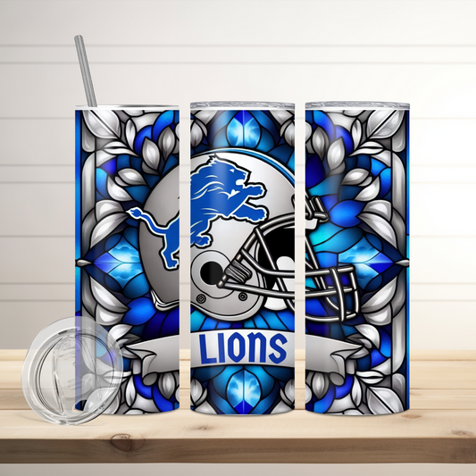 Detroit Lions | Football Inspired Tumbler