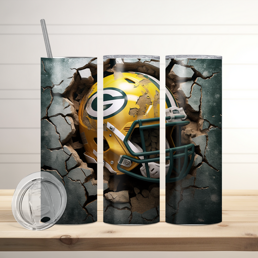 Green Bay Packers | Football Inspired Tumbler