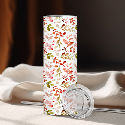 Spring Floral | 20oz Skinny | Full Design Skinny Tumbler | 2025 Spring Collection