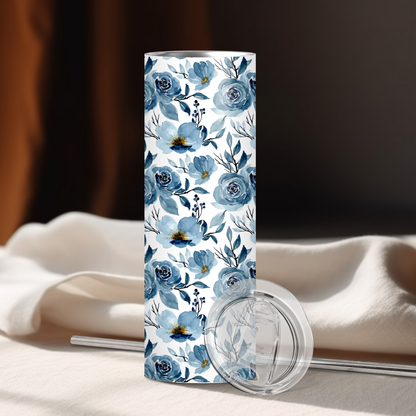 Spring Floral | 20oz Skinny | Full Design Skinny Tumbler | 2025 Spring Collection