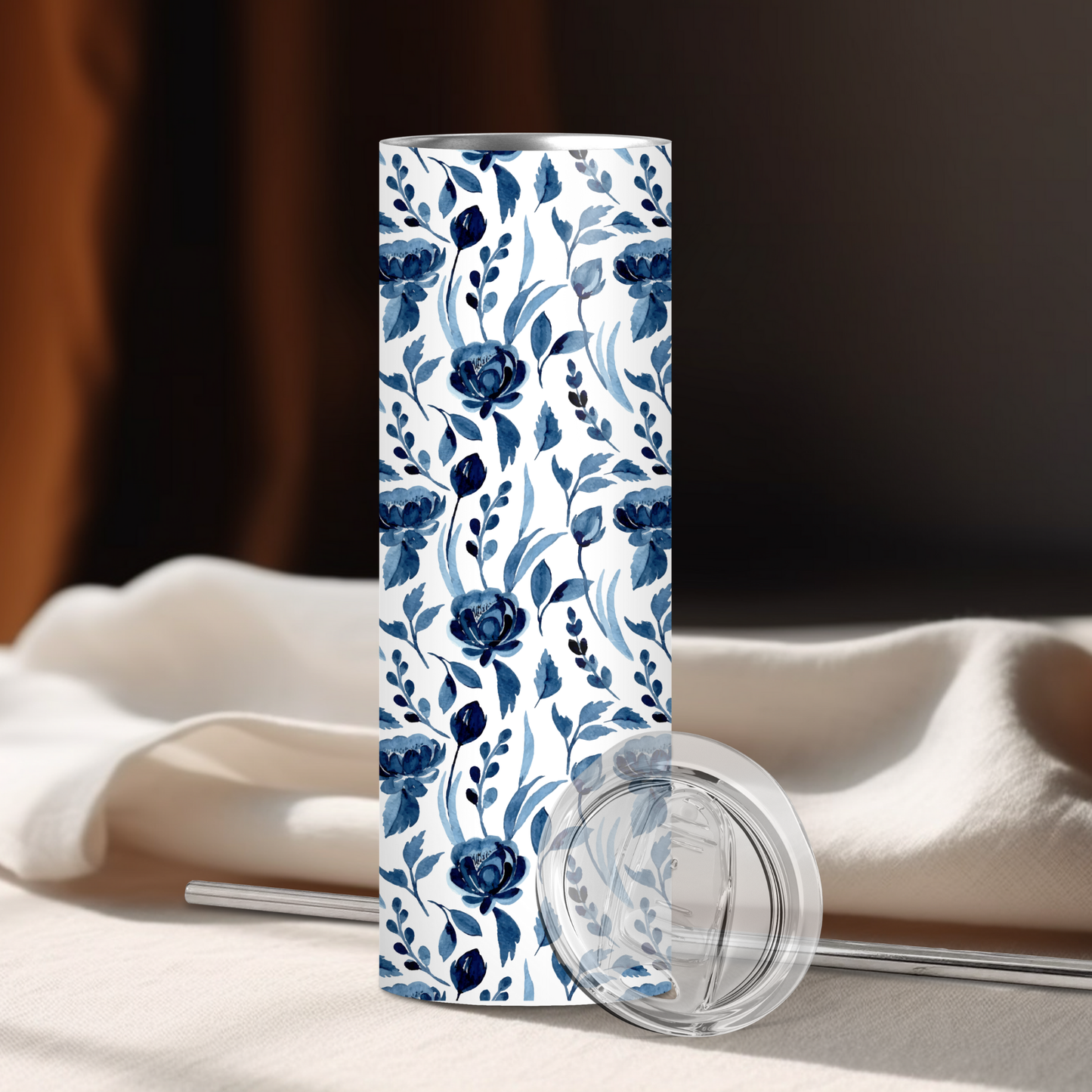 Spring Floral | 20oz Skinny | Full Design Skinny Tumbler | 2025 Spring Collection
