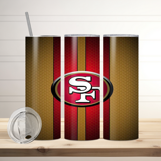 San Francisco 49ers | Football Inspired Tumbler