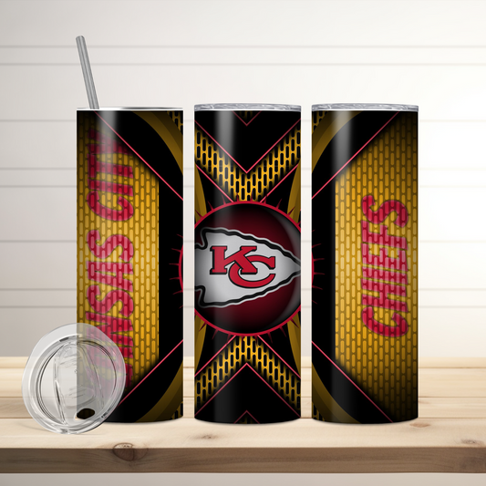 Kansas City Chiefs | Football Inspired Tumbler