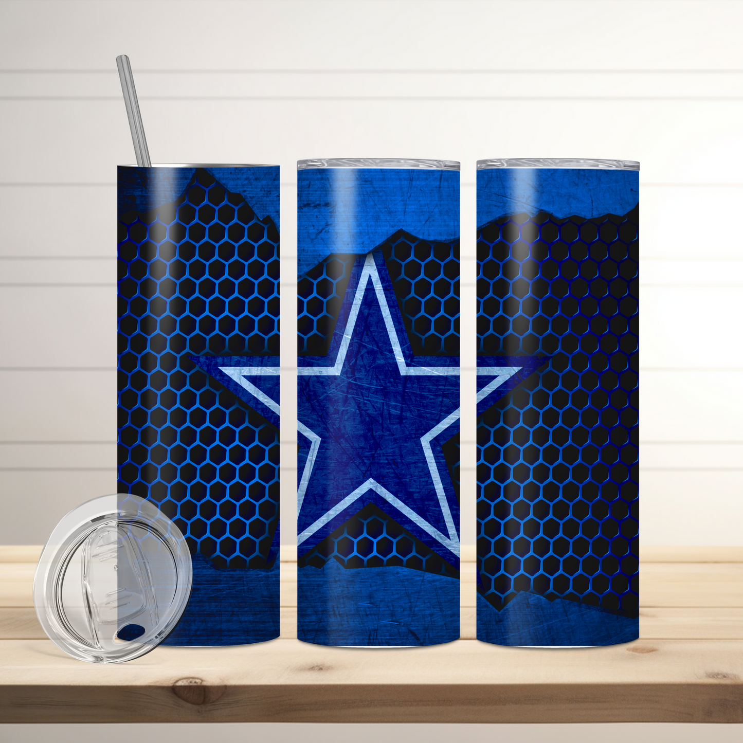 Dallas Cowboys Football Inspired Tumbler