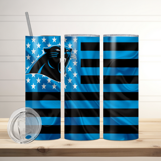 Carolina Panthers | Football Inspired Tumbler