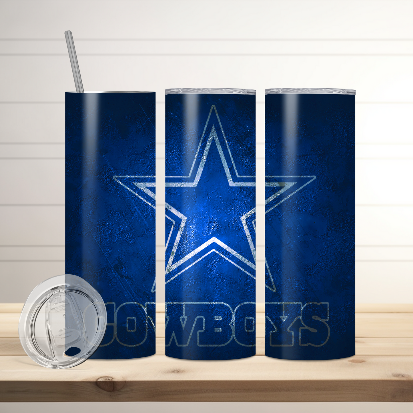 Dallas Cowboys Football Inspired Tumbler