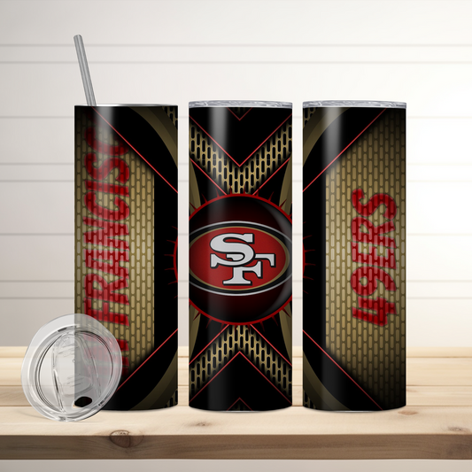 San Francisco 49ers | Football Inspired Tumbler