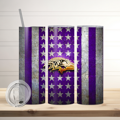Baltimore Ravens | Football Inspired Tumbler