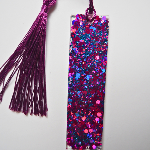 Glitter Bookmark | Premade Bookmark