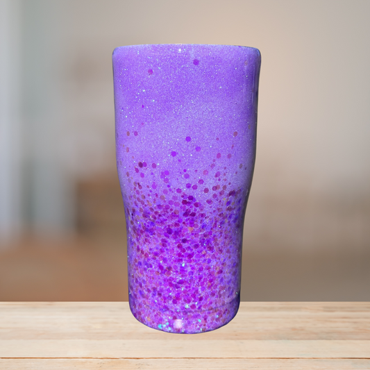 Lavender Glitter Tumbler | Personalized Tumbler