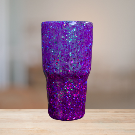 Lavender & Purple Glitter Tumbler | Personalized Tumbler