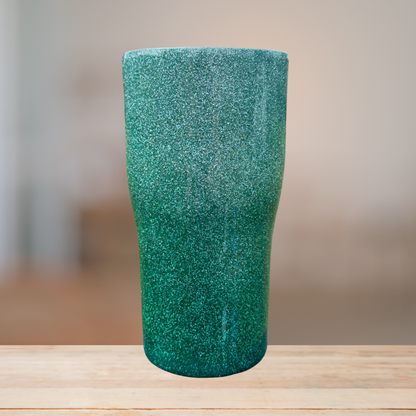 Green Glitter Tumbler | Personalized Tumbler