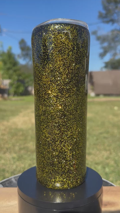 UCF Glitter Tumbler | Premade Tumbler